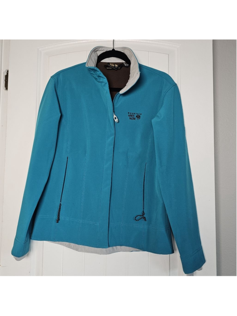 Mountain Hardwear med. Light/medium weight teal blue/green jacket